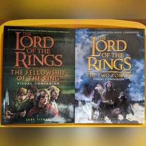 The Lord of the Rings Visual Companion duo Of Books